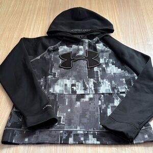Under Armour Storm hoodie sweatshirt black gray